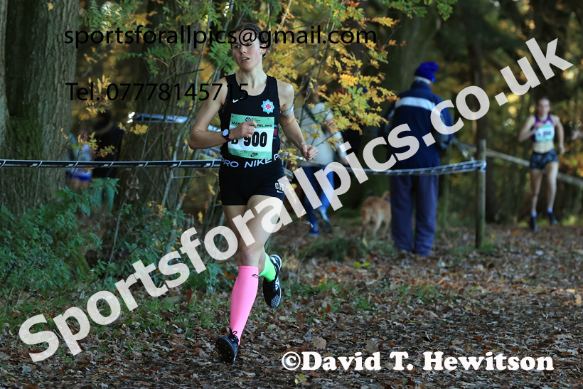 Senior Womens 2025 National Cross Country Relays, Berry Hill Park, Mansfield. Photo: David T. Hewitson/Sports for All Pics